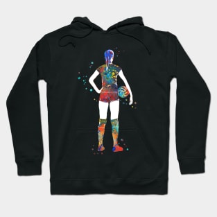 Volleyball Player Girl Hoodie